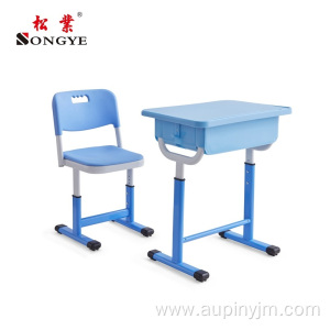 Primary School Single Seats Tables And Chairs Desk